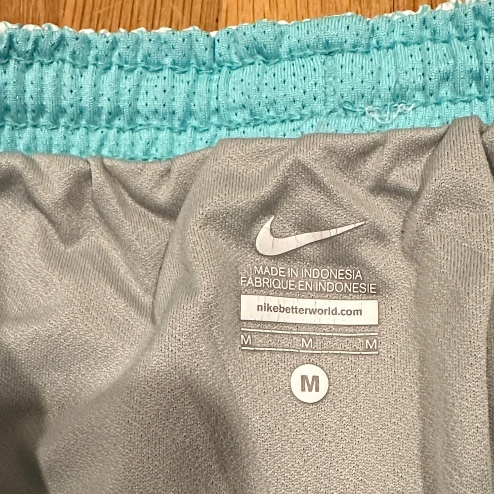 *last chance* Nike | Women's Light Blue Athletic Shorts - Picture 8 of 15
